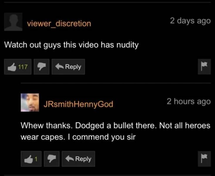 Pornhub’s Comment Section Is A One-Way Ticket…