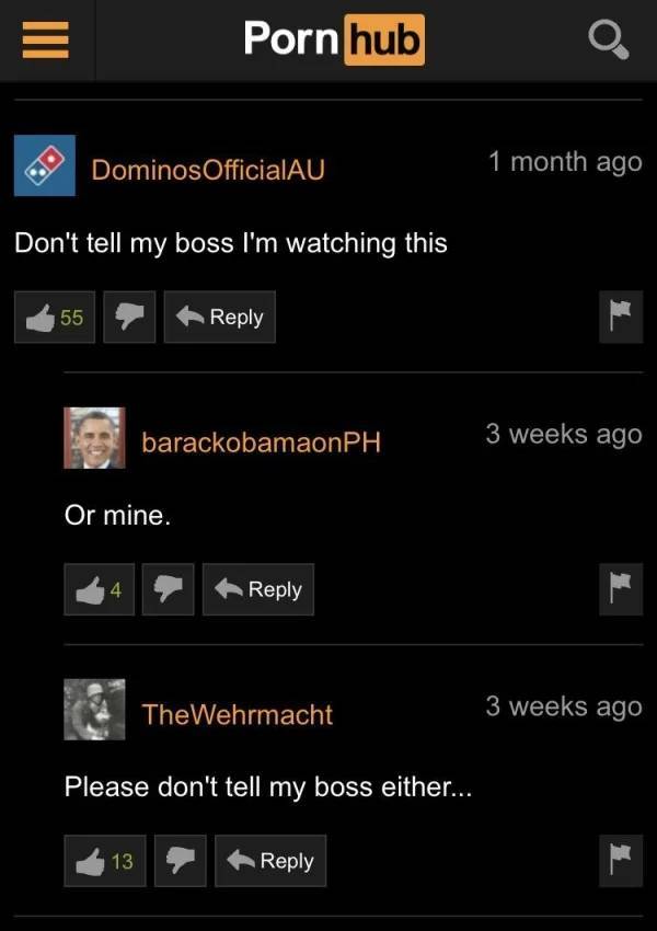 Pornhub’s Comment Section Is A Very Special Place…