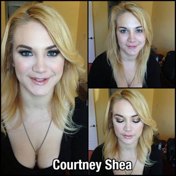 Adult Movie Stars With And Without Makeup