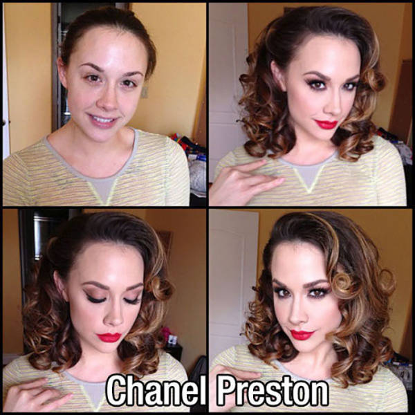Adult Movie Stars With And Without Makeup