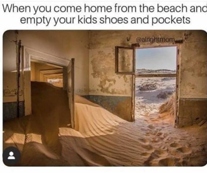 These Beach Memes Are Kinda Hot!