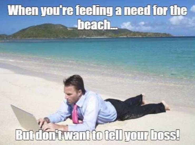 These Beach Memes Are Kinda Hot!