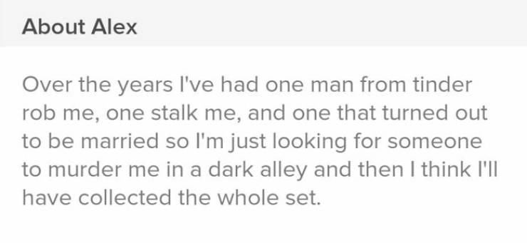 Welcome To The Wilderness Of “Tinder”…