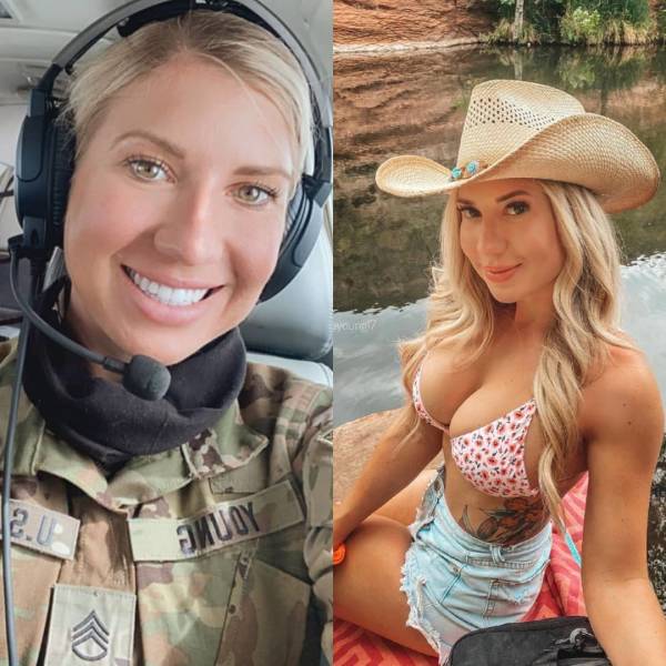 Hot Girls With And Without Their Uniforms