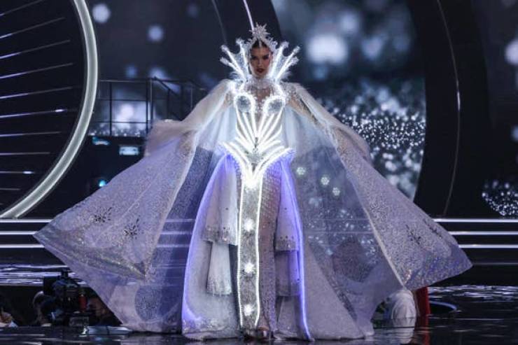 “Miss Universe” Contestants Wearing Their National Costumes