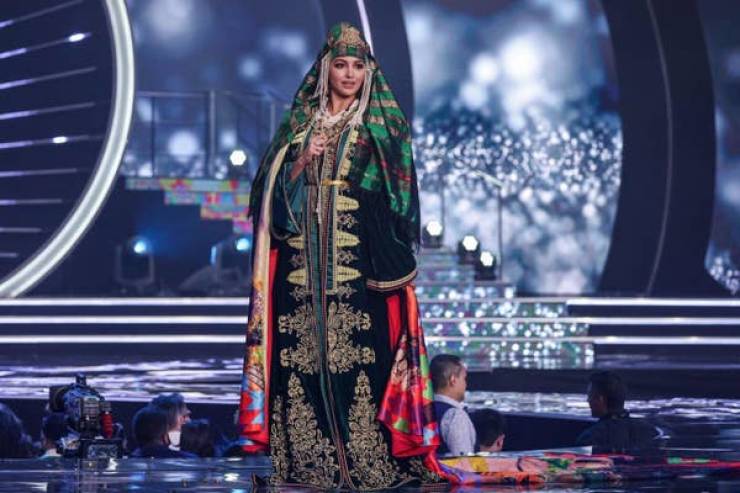 “Miss Universe” Contestants Wearing Their National Costumes
