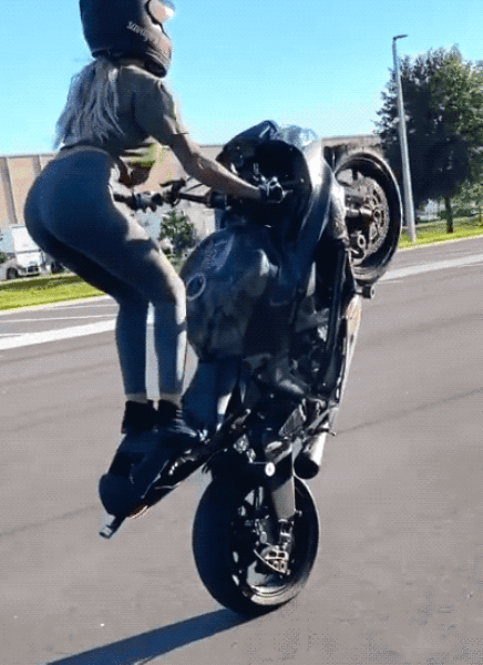 Sam Cook, Hotness On Two Wheels!