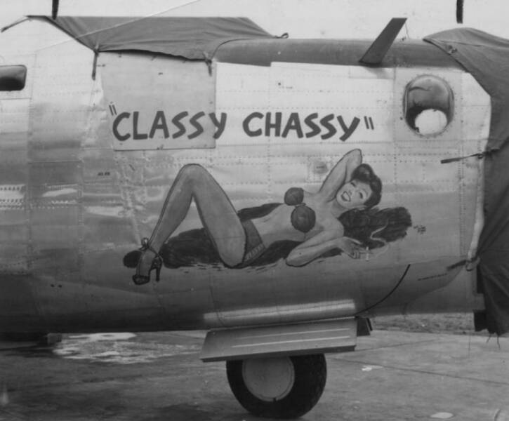 World War II Plane Art Was Very Kinky…