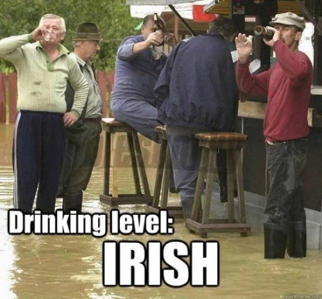Drinking Never Ends…