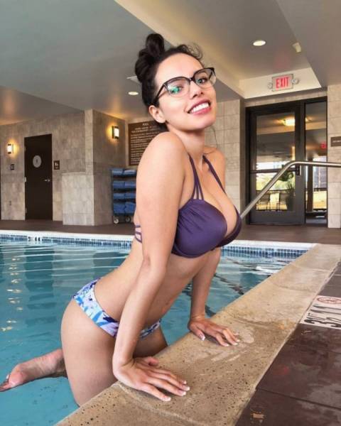 Pretty Eyes Behind Cute Glasses