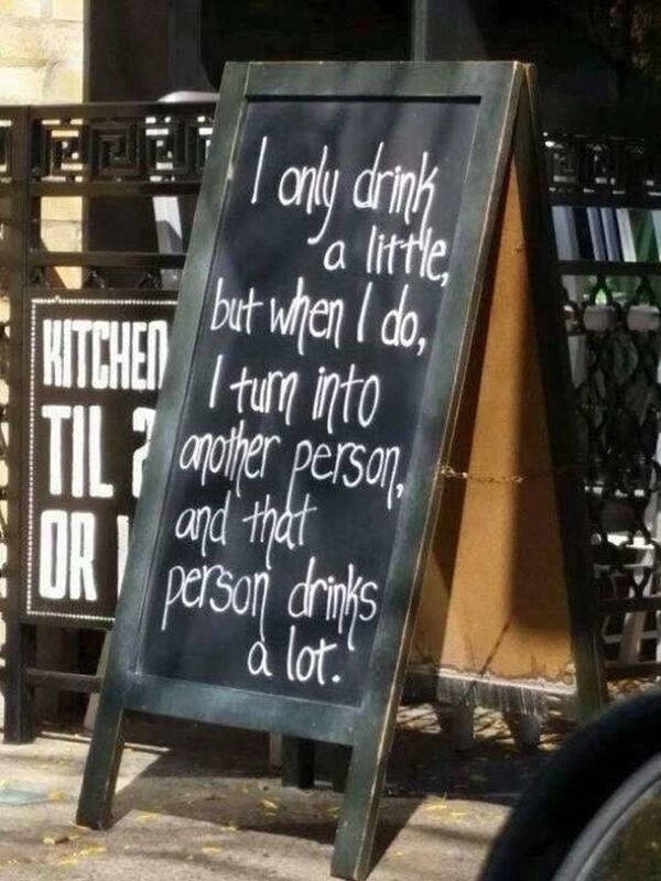 Drinking Never Ends!