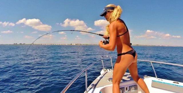 Fishing Is So Hot Nowadays!