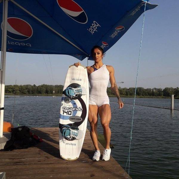 She Just Couldn’t Stop Working Those Legs Out