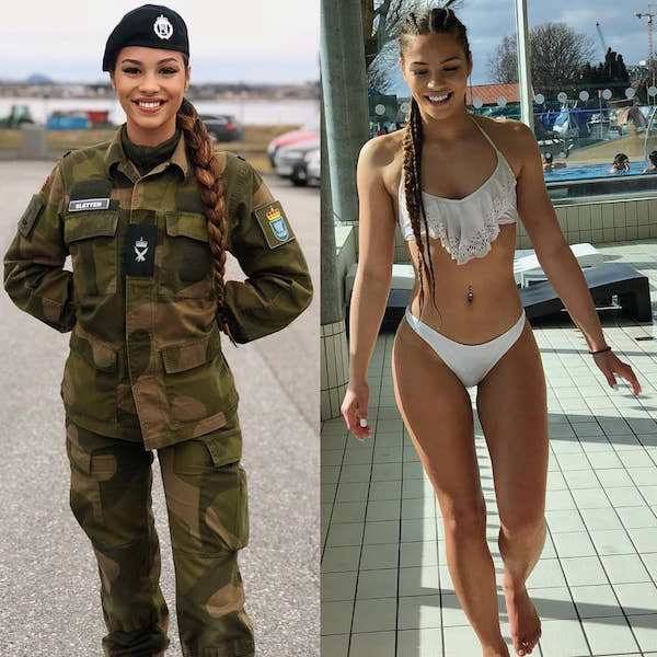 Uniform Ladies Don’t Always Wear Their Uniforms