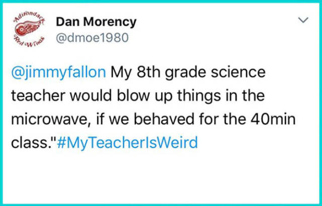 Some Teachers Are Really Weird