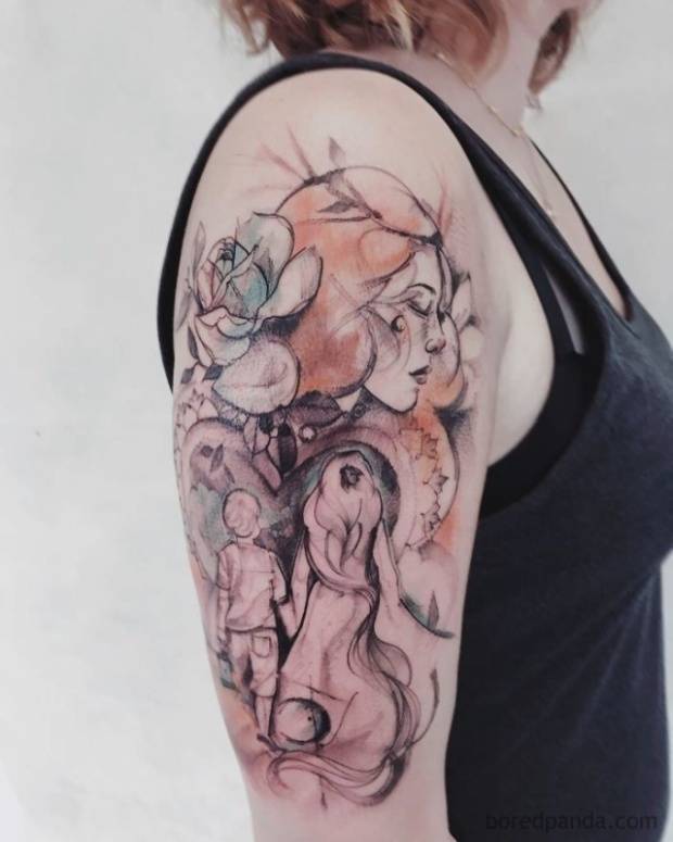 Tattoos Which Can Definitely Be Called Art
