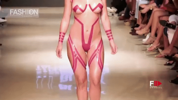 Tape Bikinis Are Still Trendy!
