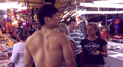 Walking The Thin Line Of The “Check Out Stare”
