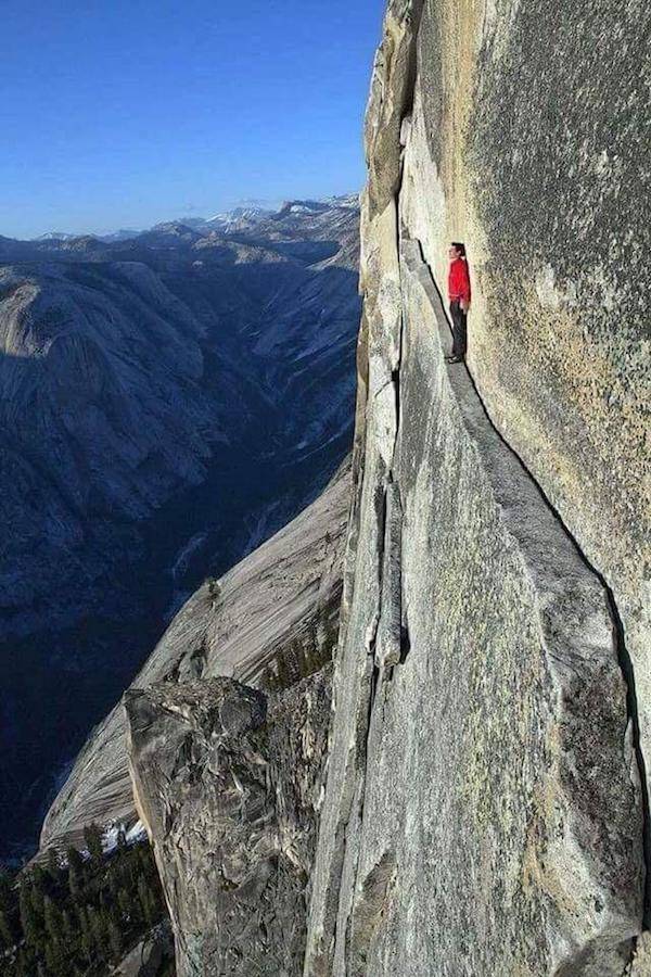 Look Wherever You Want, But Not Down