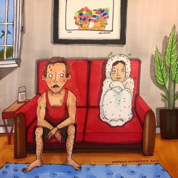 Comic Artist Illustrates What Usually Stays Hidden In Relationships