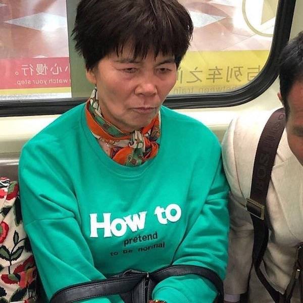 On The Subway, You Can Find Anything