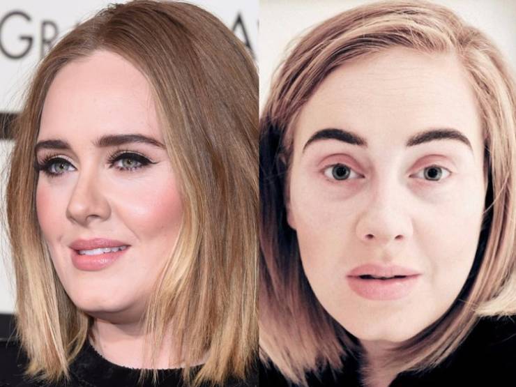 Singers Look So Strange Without Makeup