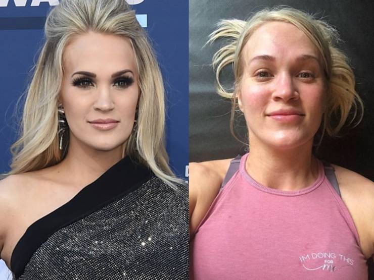 Singers Look So Strange Without Makeup