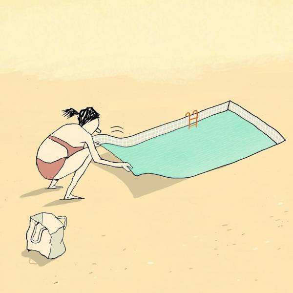 Yuval Robichek’s Illustrations Will Make You Think. A Lot