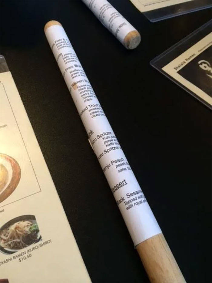 Restaurants, Come Up With Some Better Designs!