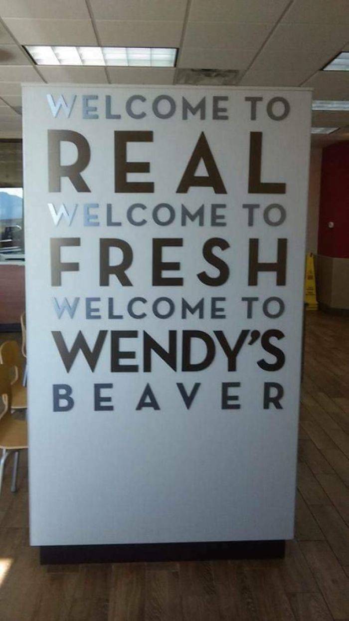 Restaurants, Come Up With Some Better Designs!