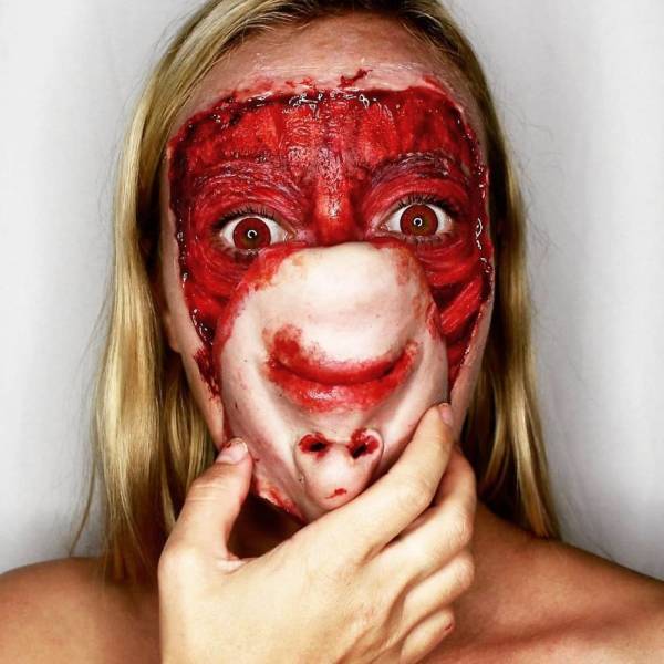 This Makeup Artist’s Works Are Super Creepy