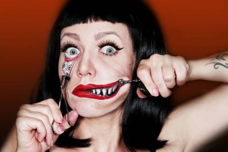This Makeup Artist’s Works Are Super Creepy
