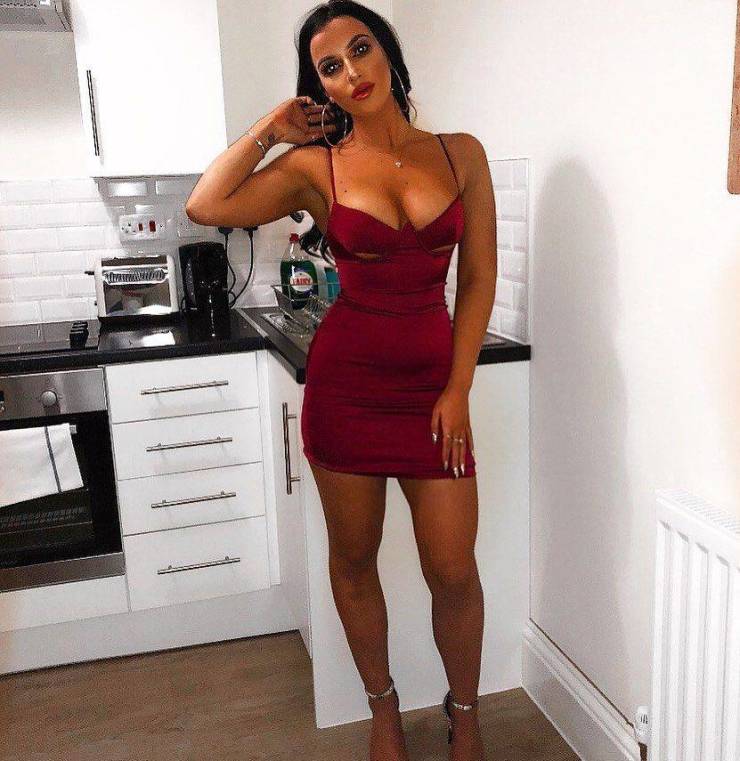 Oh My, Those Tight Dresses