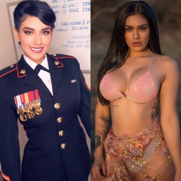Beautiful In Uniform, Beautiful Without It!