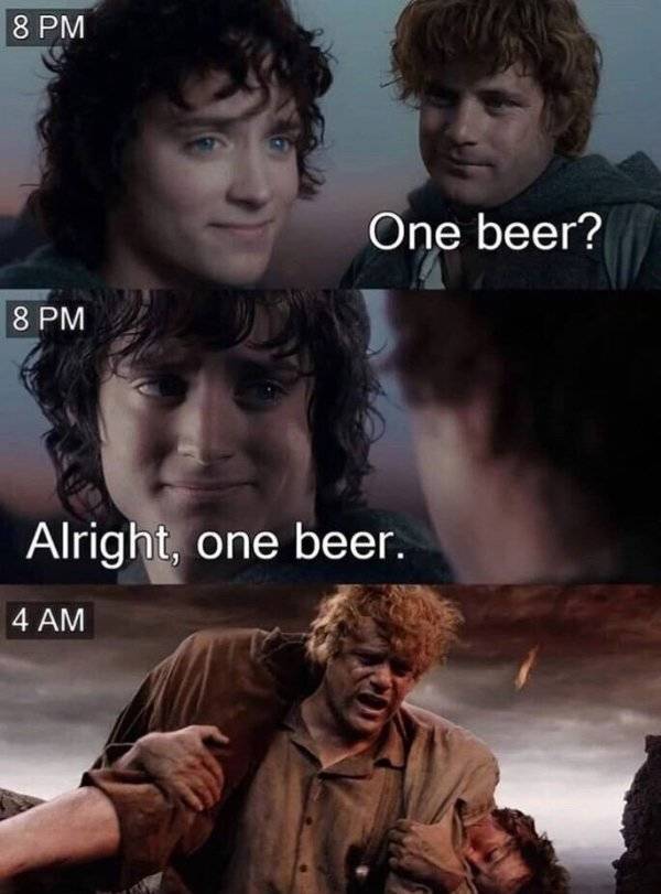 And Drunk They Were…