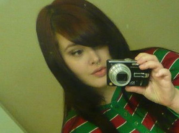 Why do some girls cut their pictures and leave only their faces? (2 pics)