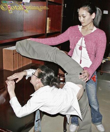 Future Chinese gymnasts (38 pics)