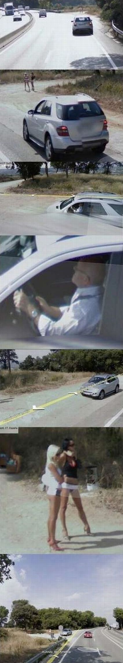 Prostitutes Spotted on Google Street View (24 pics)