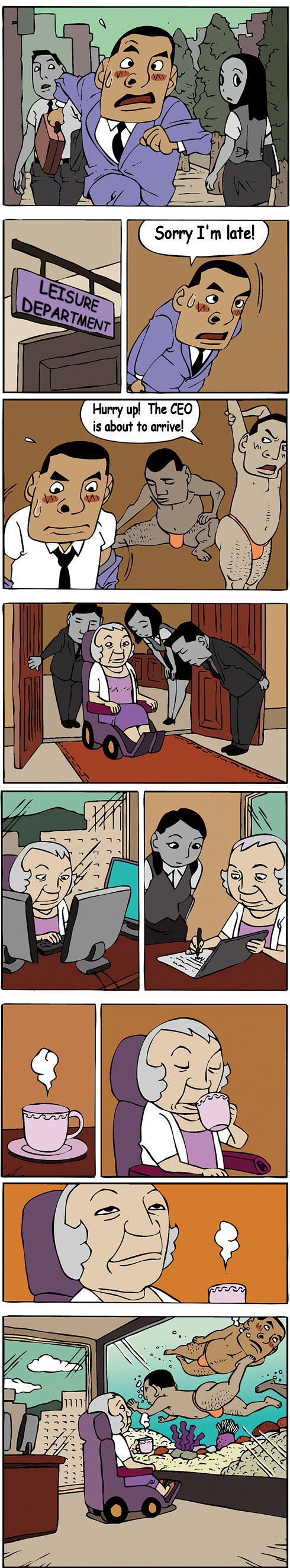 Funny Korean Comic Strips (41 pics)