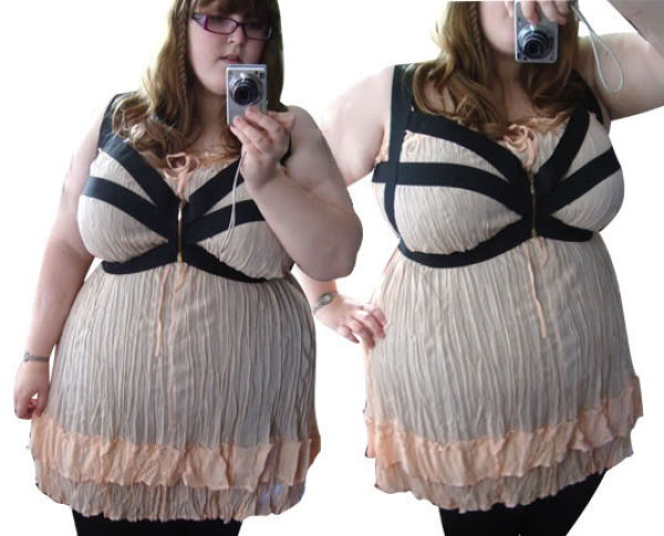 Stylish and Creative Plump Girl (36 pics)