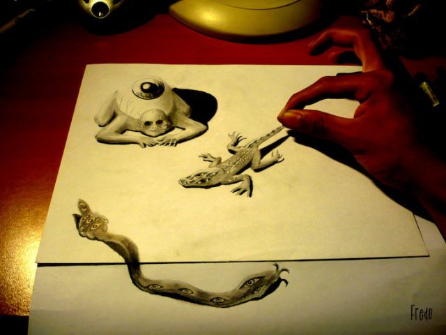 mindblowing 3d pencil drawings 28 pics 27.html - 28 HD Photos | Premium Gallery 2010
