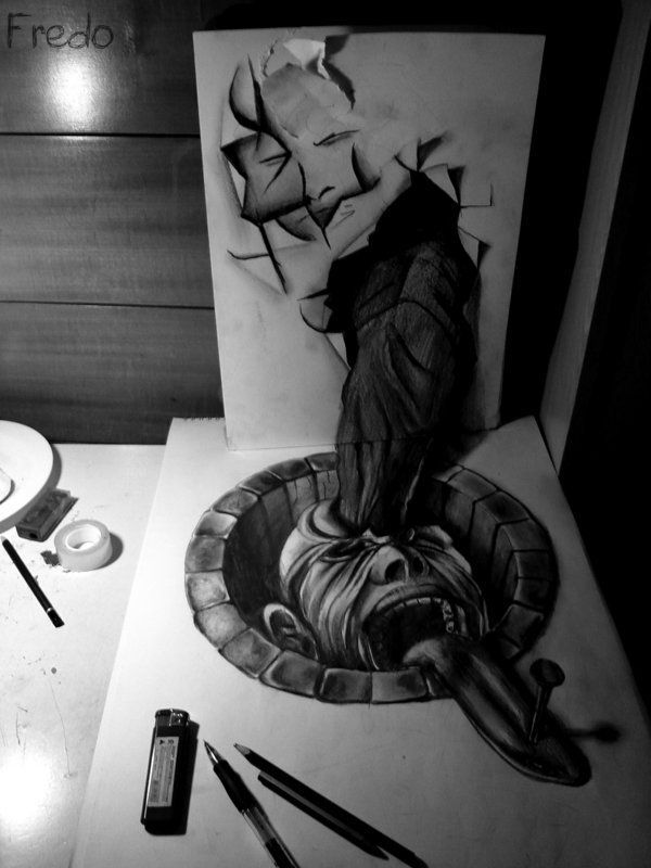 mindblowing 3d pencil drawings 28 pics 27.html - 28 HD Photos | Premium Gallery 2010