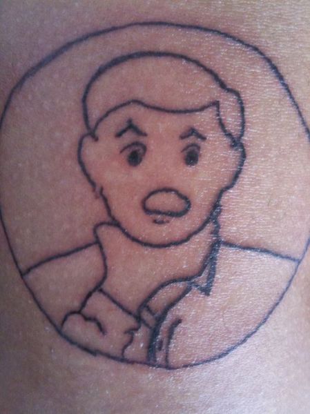 Horrible Self-made Tattoos