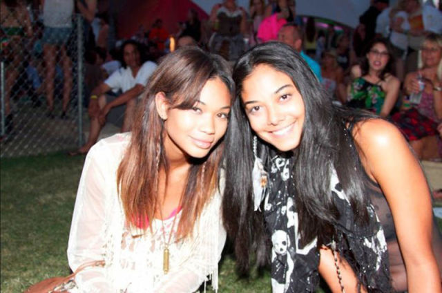 Coachella Music Festival: Half Naked Hot Young White Chicks Dancing