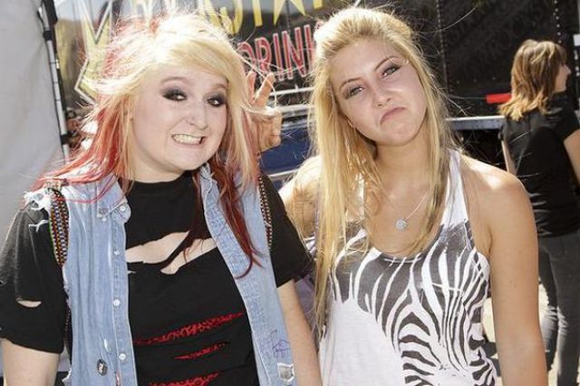 Girls from Rockstar Mayhem Festival 2011