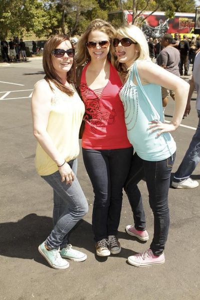 Girls from Rockstar Mayhem Festival 2011