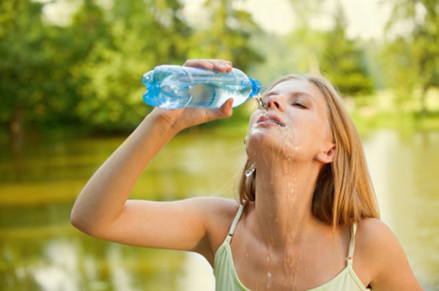 Girls Failing to Drink Water