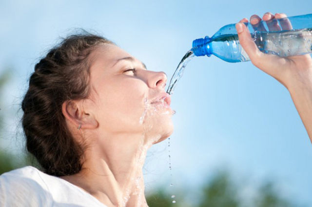 Girls Failing to Drink Water