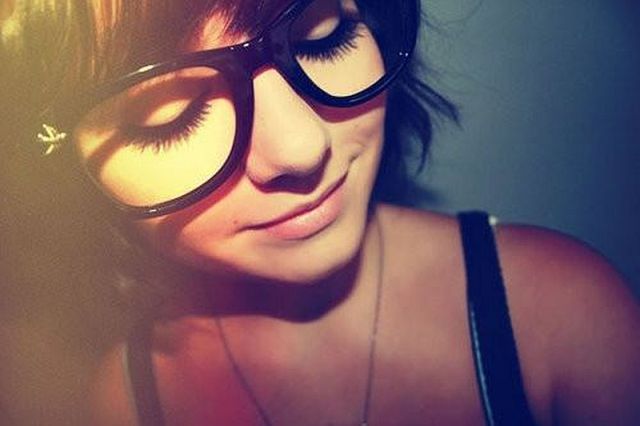 The Glasses Make You Look More Attractive
