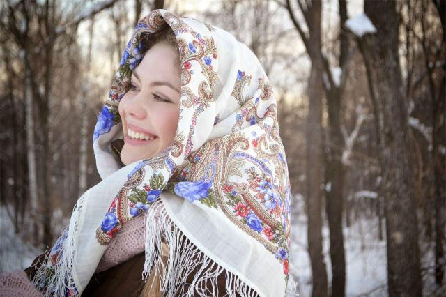 Beautiful Slavic Girls in Traditional Outfits